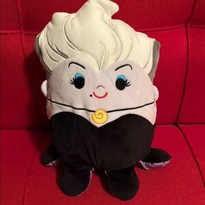 Squishmallows Ursula Stuffed Animal - Black, White, Purple